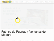 Tablet Screenshot of carpinteriaherpasa.com